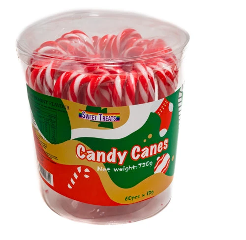 CHRISTMAS CANDY CANES 12g X 60pcs - Image 2