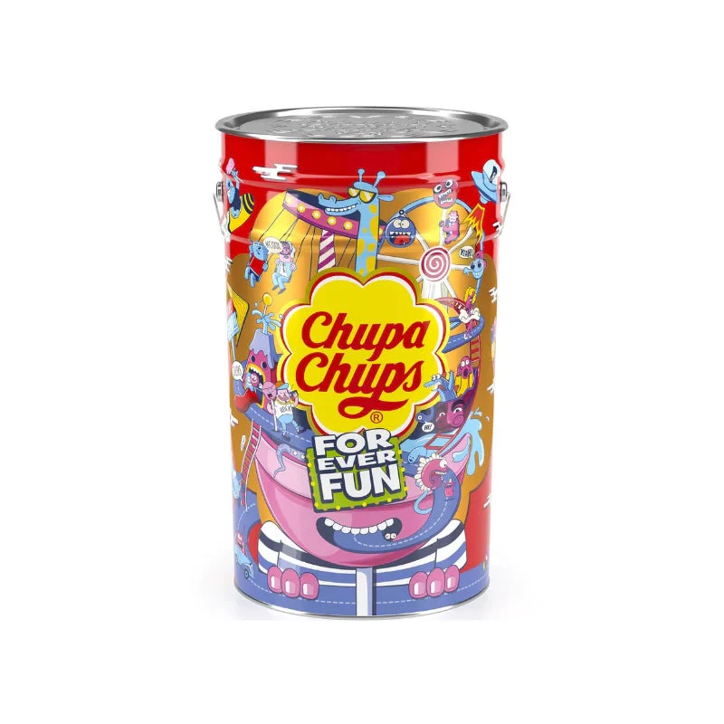 Chupa Chups Lollipops Drum Of 1000 - Image 3