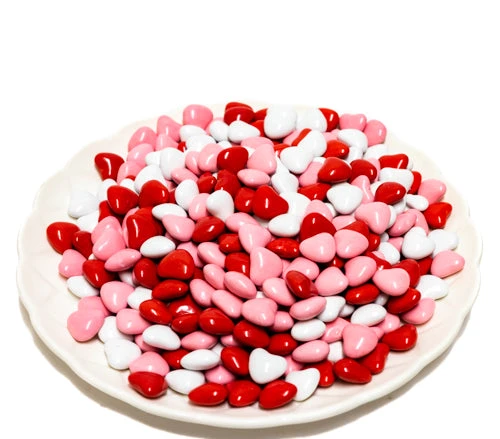 Candy Shell Red, Pink And White Chocolate Hearts 1kg - Image 3