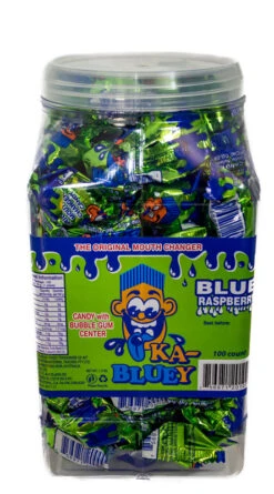 Ka-Bluey Sour Bubble Gum Balls Jar