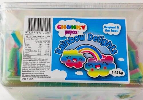 Rainbow Delights Filled Blow Pipes Tub - Image 2