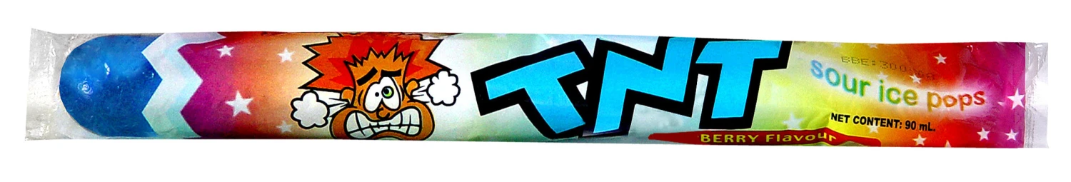 TNT Sour Ice Pops Box Of 100 - Image 2