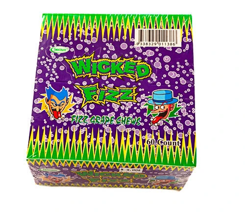 Wicked Fizz Grape Chews - Image 2