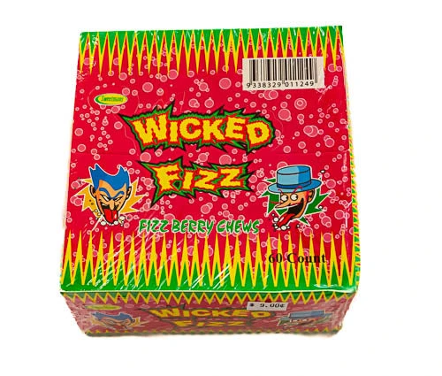 Wicked Fizz Strawberry Chews - Image 2