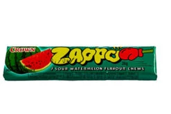 Crown Zappo Watermelon Chews - 60 Pieces