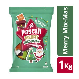 Pascall Merry Mix-Mas 1kg Christmas Mixture - Image 2